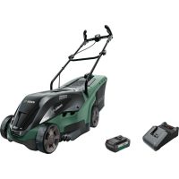 Bosch UNIVERSALROTAK 36-560 36v Cordless Rotary Lawnmower 380mm 1 x 2ah Li-ion Charger