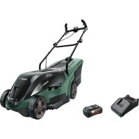 Bosch UNIVERSALROTAK 36-560 36v Cordless Rotary Lawnmower 380mm 1 x 4ah Li-ion Charger