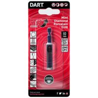 Dart Red Ten ULTRA Wetdry 10mm Diamond Porcelain Drill Pk. 1