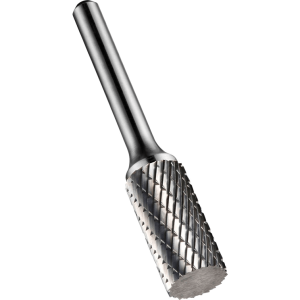 Dormer P801 Bright Cylinder Carbide Burr Without Endcut 9.6mm 19mm 6mm