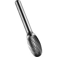 Dormer P809 Solid Carbide Burr Oval 6.3mm 9.5mm 3mm