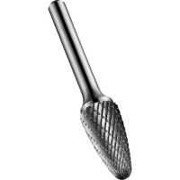 Dormer P811 Bright Ball Nosed Tree Carbide Burr 6.3mm 12.7mm 3mm