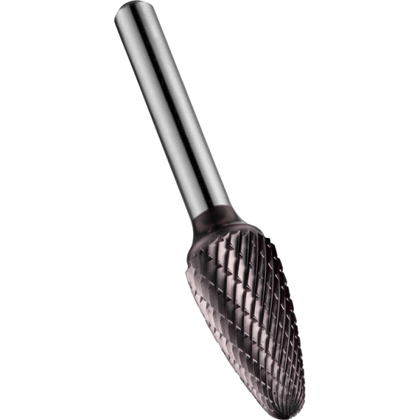 Dormer P811C TiAlN Ball Nosed Tree Carbide Burr