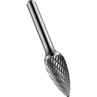 Dormer P813 Bright Pointed Tree Carbide Burr 12.7mm 25mm 6mm