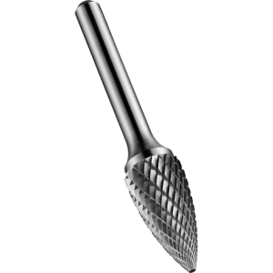 Dormer P813 Bright Pointed Tree Carbide Burr 6.3mm 12.7mm 3mm