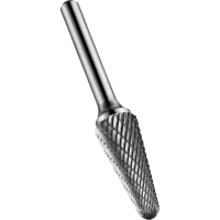 Dormer P821 Bright Ball Nosed Cone Carbide Burr 8mm 25.4mm 6mm