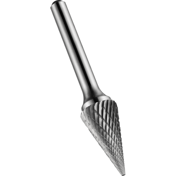 Dormer P823 Bright Cone Carbide Burr 6.3mm 12.7mm 3mm