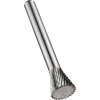 Dormer P825 Bright Inverted Cone Carbide Burr 3mm 4mm 3mm
