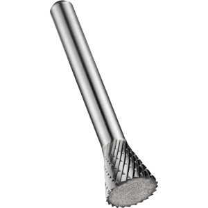 Dormer P825 Bright Inverted Cone Carbide Burr 9.6mm 9.5mm 6mm
