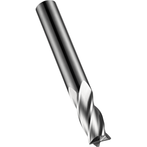 Dormer S904 Carbide MC-X Plain Shank Multi Flute End Mill 2.5mm