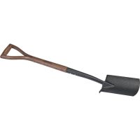 Draper Carbon Steel Border Spade Ash Handle