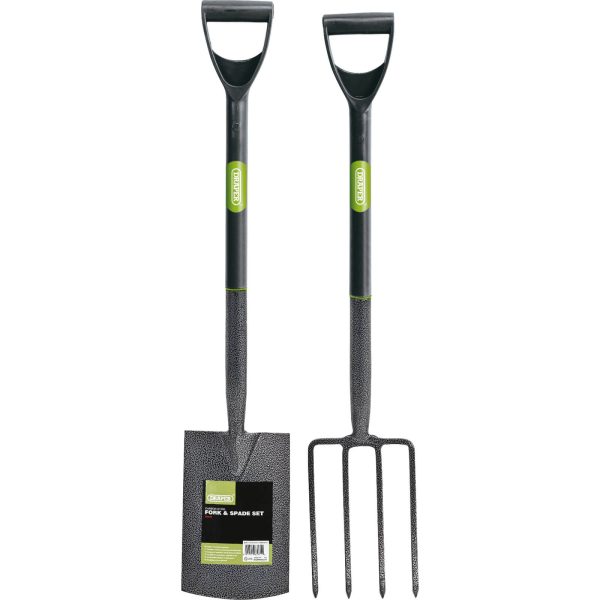 Draper Carbon Steel Fork and Spade Set