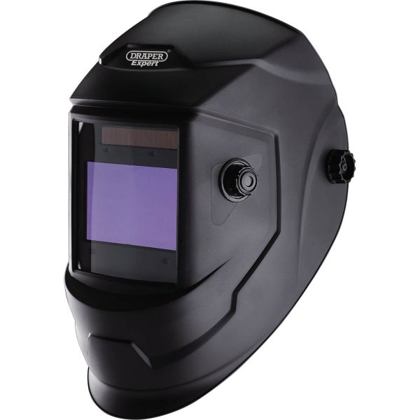 Draper Expert WHVS-BK Auto Darkening Multi Use Welding Helmet Black