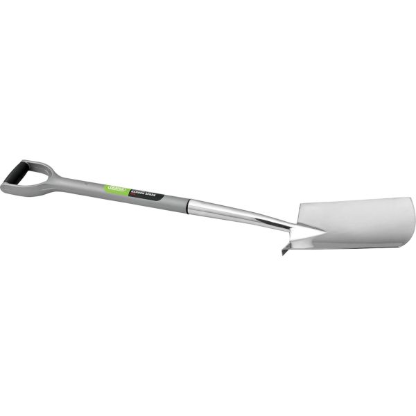 Draper Stainless Steel Soft Grip Garden Spade