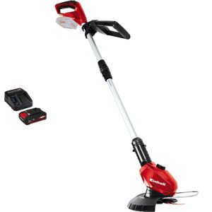 Einhell GE-CT 18 Li 18v Cordless Telescopic Grass Trimmer and Edger 240mm 1 x 2ah Li-ion Charger