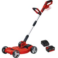 Einhell GE-CT 18/28 Li TC 18v Cordless Grass Trimmer and Edger 280mm 1 x 4ah Li-ion Charger
