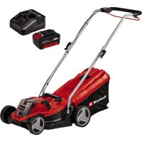 Einhell Power X-Change Einhell Power X-Change GE-CM 18/33 Li 33cm Lawnmower 18V Cordless Kit with 4Ah Battery & Charger