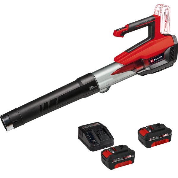 Einhell Professional GE-LB 18/200 Li E 18v Cordless Brushless Axial Leaf Blower 2 x 4ah Li-ion Charger