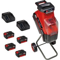 Einhell REDAXXO 36/25 36v Cordless Garden Shredder 4 x 4ah Li-ion Charger