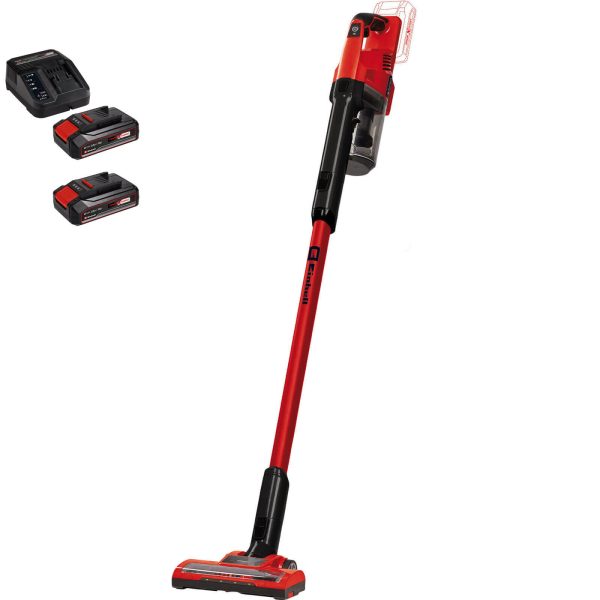 Einhell TE-SV 18 Li 18v Cordless Stick Vacuum Cleaner 2 x 2.5ah Li-ion Charger