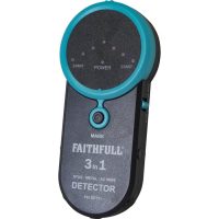 Faithfull 3 in 1 Stud, Metal and Cable Detector