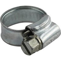 Faithfull Zinc Plated Hose Clips 9.5mm - 12mm Pack of 1