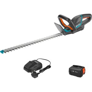 Gardena COMFORTCUT P4A 18v Cordless Hedge Trimmer 600mm 1 x 4ah Li-ion Charger