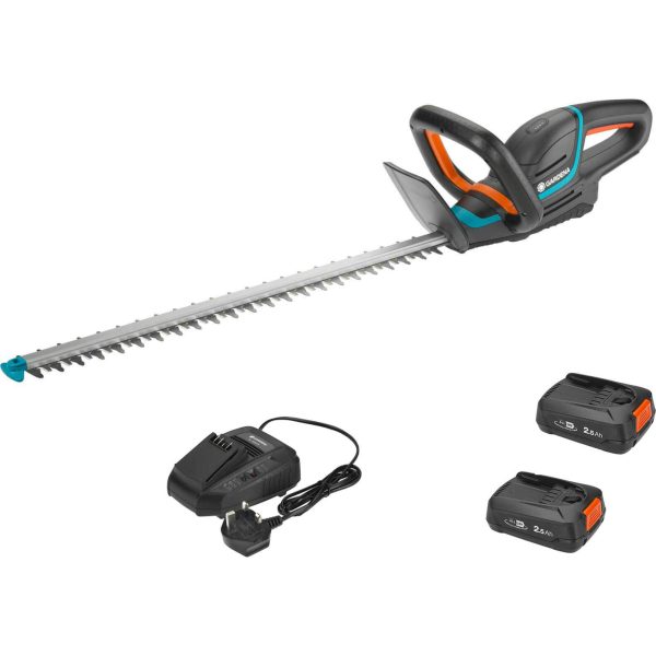 Gardena COMFORTCUT P4A 18v Cordless Hedge Trimmer 600mm 2 x 2.5ah Li-ion Charger