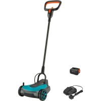 Gardena HANDYMOWER P4A 18v Cordless Rotary Lawnmower 220mm 1 x 4ah Li-ion Charger