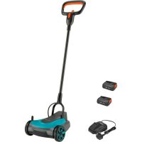 Gardena HANDYMOWER P4A 18v Cordless Rotary Lawnmower 220mm 2 x 2.5ah Li-ion Charger