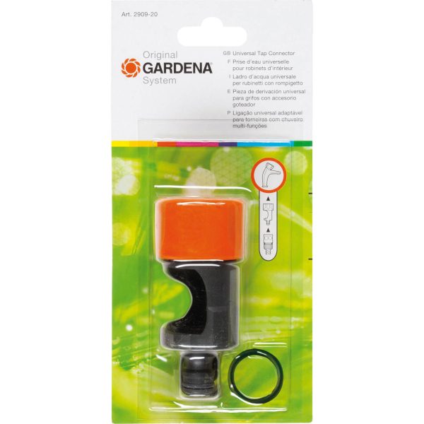 Gardena ORIGINAL Universal Square Tap Hose Connector