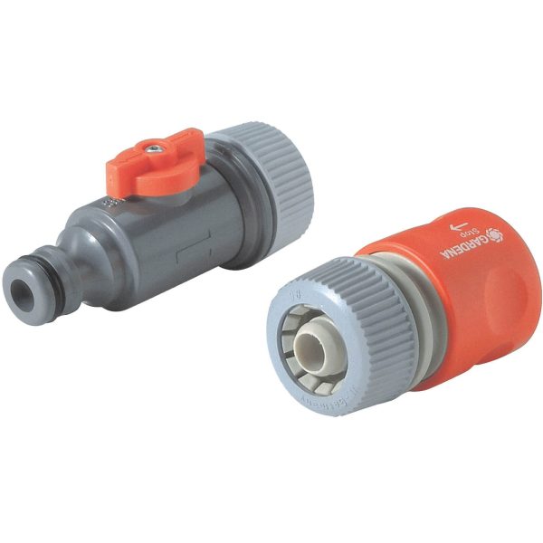 Gardena Soaker Hose Pipe Connection Set 1/2" / 12.5mm