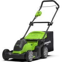 Greenworks 40V Greenworks 40V 41cm Lawnmower with 2Ah Battery & Charger