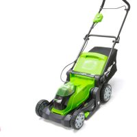 Greenworks 40V Greenworks GWG40LM41 40cm Walk Behind Lawnmower 40V (Bare Unit)