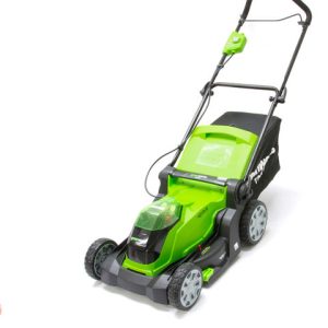 Greenworks 40V Greenworks GWG40LM41 40cm Walk Behind Lawnmower 40V (Bare Unit)