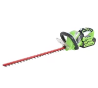 Greenworks 40v Cordless Hedgetrimmer G40HT61K2 c/w battery and charger