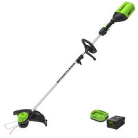 Greenworks 60V Greenworks 60V 40cm Cordless Brushless Line Trimmer with 60V 2Ah Battery & Charger