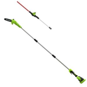 Greenworks Greenworks 40V Long Reach 2.1m Hedge Trimmer & Pruner (Bare Unit)