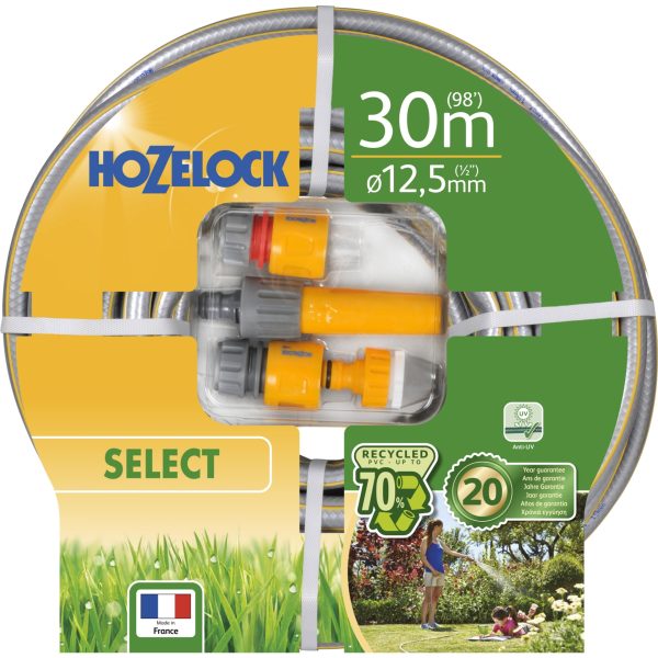 Hozelock 30m Select Hose & Fittings Set