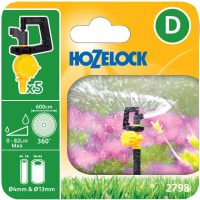 Hozelock MICRO 360° Vari Rotor Mini Adjustable Sprinkler