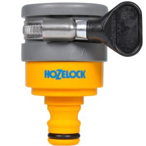 Hozelock Round Mixer Tap Hose Pipe Connector 24mm