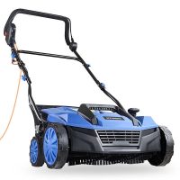 Hyundai 1600W 15'' 38cm Artificial Grass Sweeper Multi-use Brush 45L Collection Bag HYSW1600E