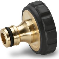 Karcher Brass Garden Tap Connector 1" / 25mm