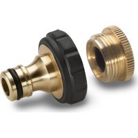 Karcher Brass Garden Tap Connector 3/4" / 19mm