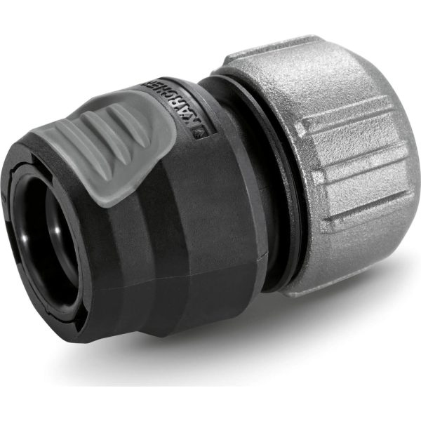 Karcher Premium Universal Aqua Stop Garden Hose Connector 1/2" / 12.5mm Pack of 1