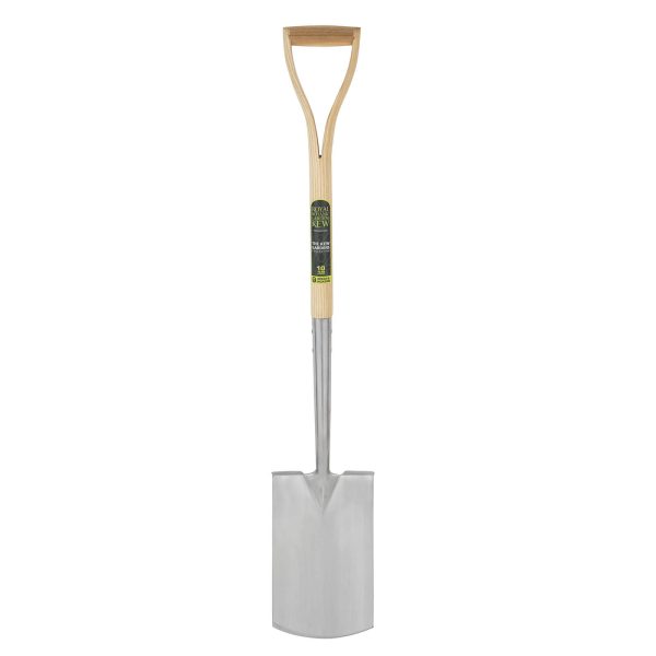 Kew Gardens Treaded Stainless Steel Digging Spade