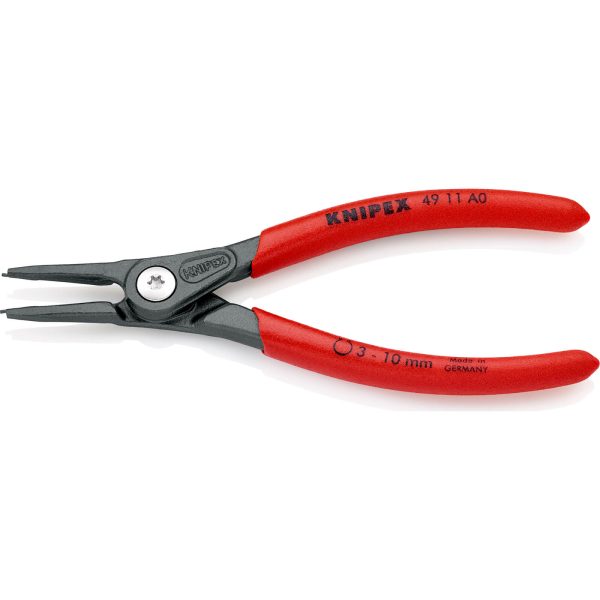 Knipex 49 11 External Straight Precision Circlip Pliers 3mm - 10mm