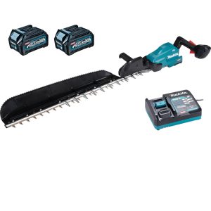Makita UH014G 40v Max XGT Cordless Brushless Hedge Trimmer 750mm 2 x 2.5ah Li-ion Charger