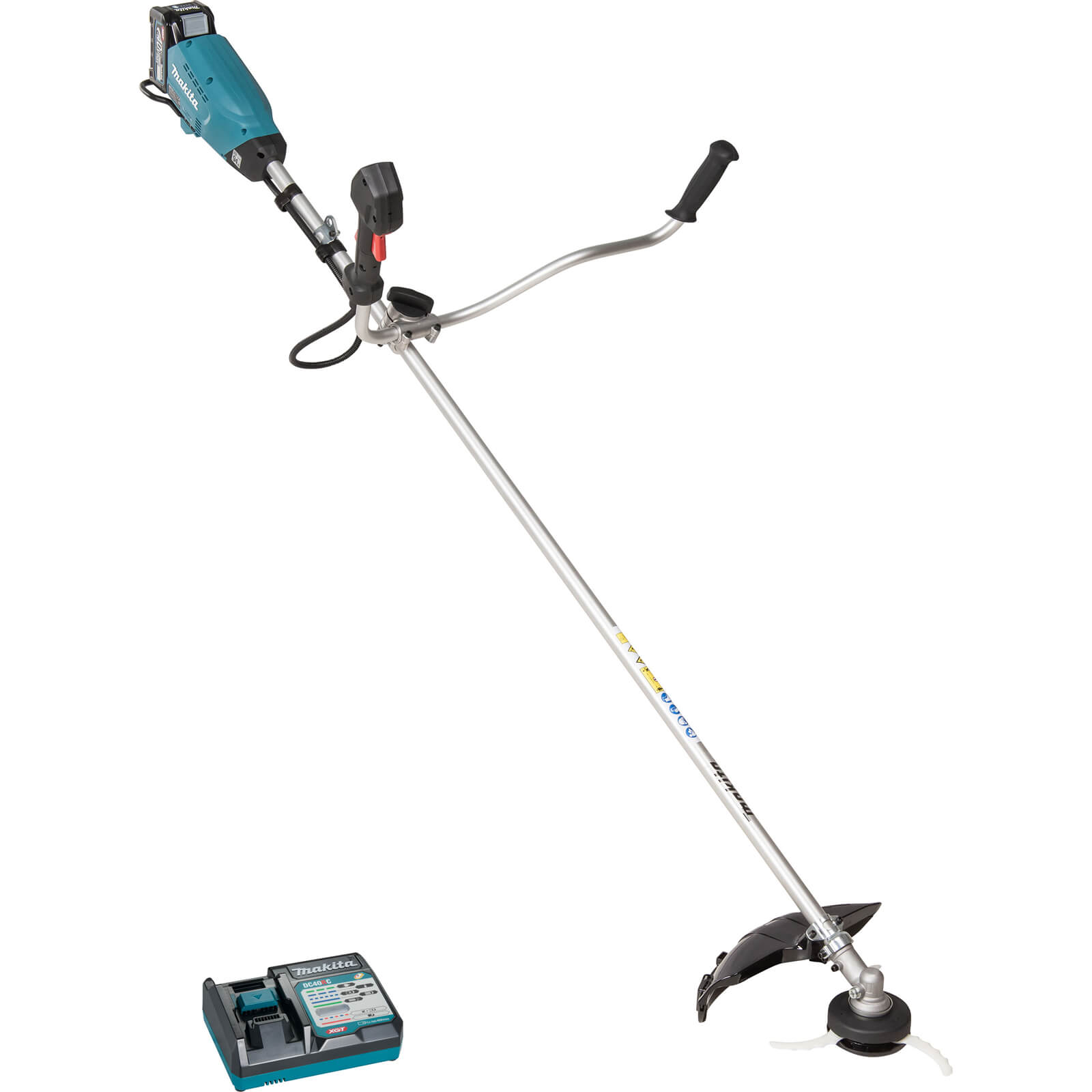Makita UR016G 40v XGT Cordless Brushless Brush Cutter 330mm 1 x 4ah Li-ion Charger