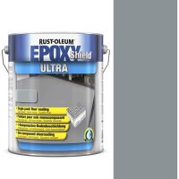Rust Oleum Epoxy Shield Ultra Floor Coating Paint Steel Grey 5l